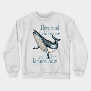 Forbidden Seas - Moby Dick / The Whale Crewneck Sweatshirt